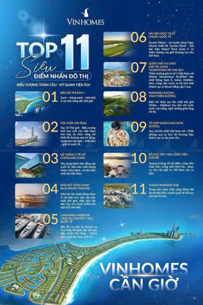 Lý do chọn Vinhomes Cần Giờ